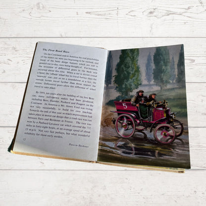 Vintage 1960s ladybird book, The Story of the Motor Car. Series 601