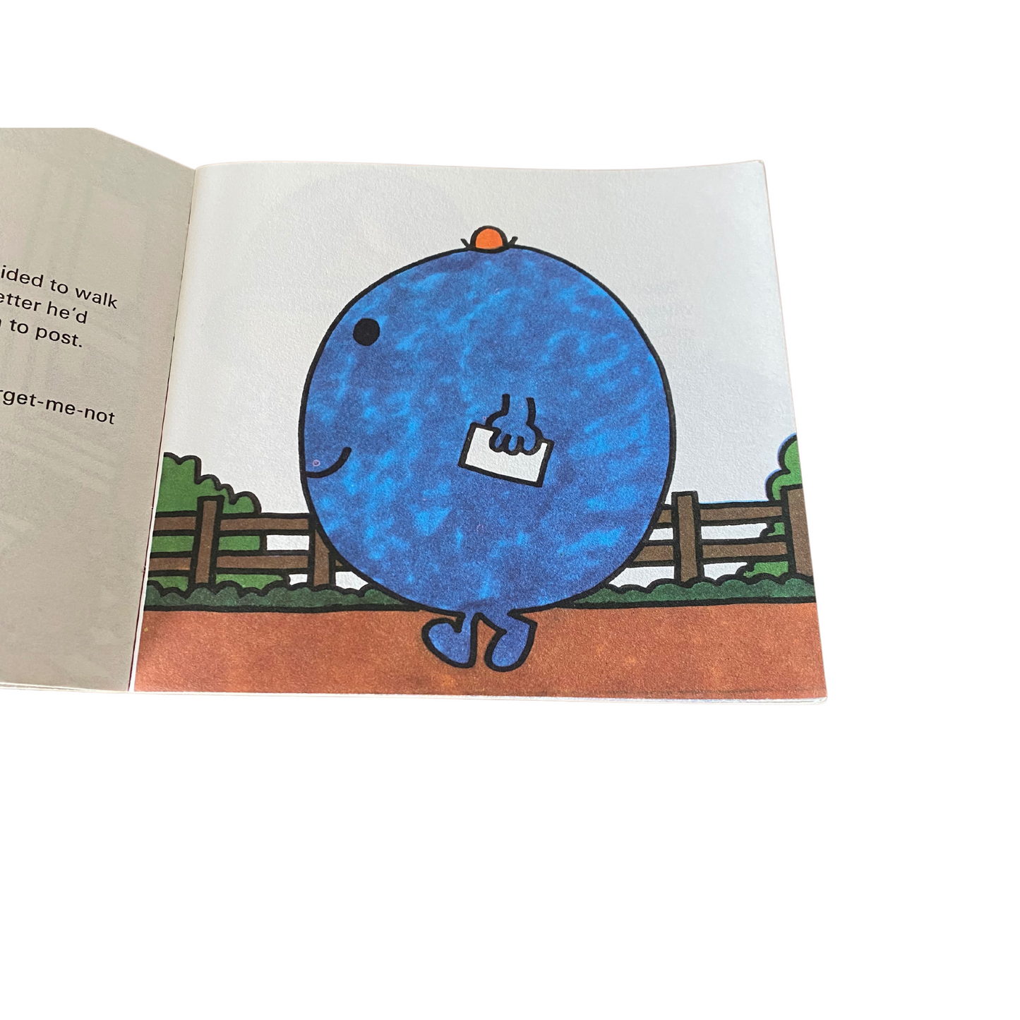 Retro Mr. Men Book -  Mr Forgetful  - 1976  Edition by Roger Hargreaves