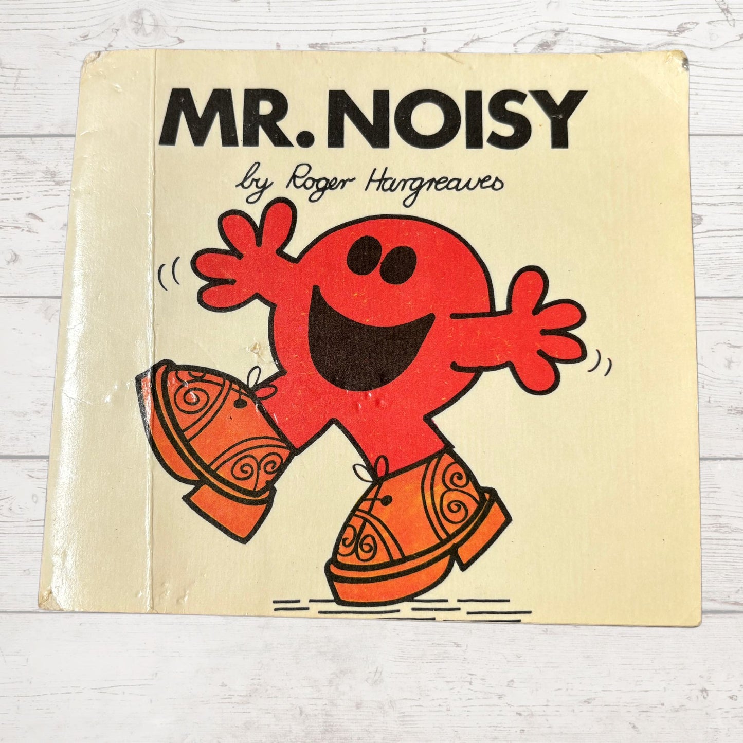 Mr. Noisy by Roger Hargreaves. Original 1970s The Mr Men series. 1976 edition.Great gift idea