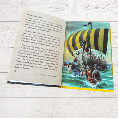 Vintage 1970s Ladybird Achievement’s Book. The Story of Ships. Series 601. Great Gift Idea