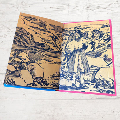 Vintage 1970s ladybird book, The Parable of The Lost Sheep . Series 606A