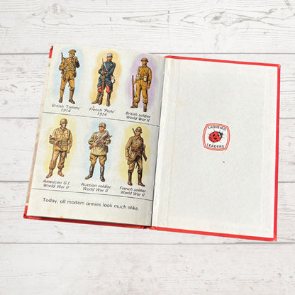 Vintage 1970s children’s book, Soliders: A Ladybird Leader reading book. Series 737