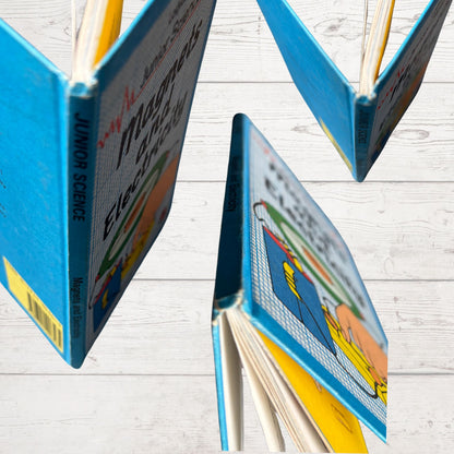 Vintage 1980s ladybird book, Junior Science Book: Magnets and Electricity. Series 621