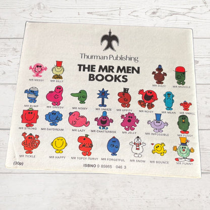 Original 1970s Mr Men Book, Mr Chatterbox  by Roger Hargreaves. 1976 edition