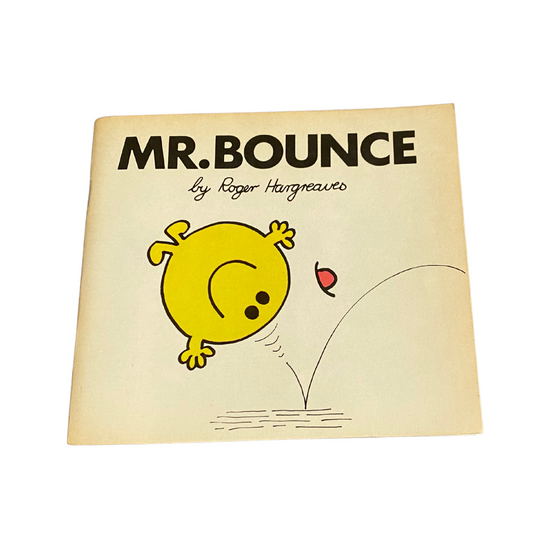 Vintage Mr Bounce  book - Original 1976  Edition by Roger Hargreaves