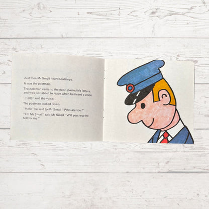 Mr. Small by Roger Hargreaves. Original 1970s The Mr Men series. 1972 edition. Great gift idea