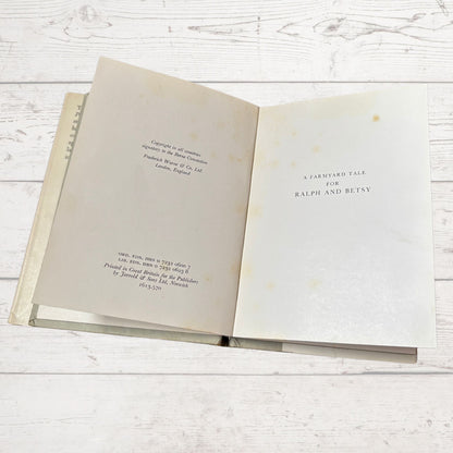 The Tale of Jemima Puddle-Duck. Vintage Beatrix Potter book. 1970 edition