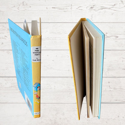 Mr Pink -Whistle’s Party by Enid  Blyton. 80s  vintage Dean & son hardback book.Great nostalgic/children’s gift idea