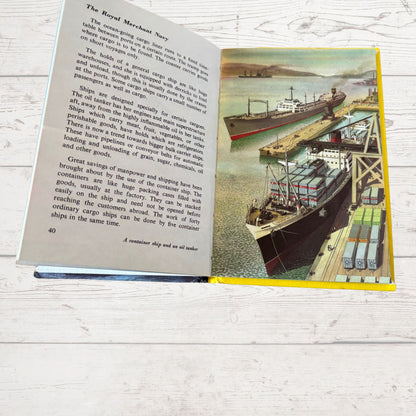 Vintage 1970s Ladybird Achievement’s Book. The Story of Ships. Series 601. Great Gift Idea