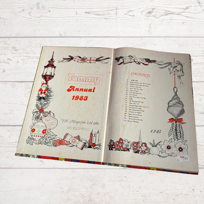 Vintage Tammy Annual 1983  full of fiction, activities, cute animals and fun. Great gift idea