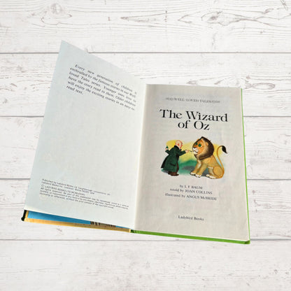 The Wizard of Oz : 80s Vintage Ladybird Book. Well Loved Tales Series 606D - Nostalgic gift idea