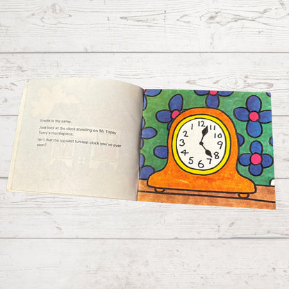 Mr. Topsy - Turvy by Roger Hargreaves. Original 1970s The Mr Men series. 1972 edition. Great gift idea