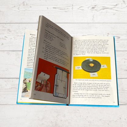 Vintage 1980s ladybird book, Junior Science Book: Magnets and Electricity. Series 621