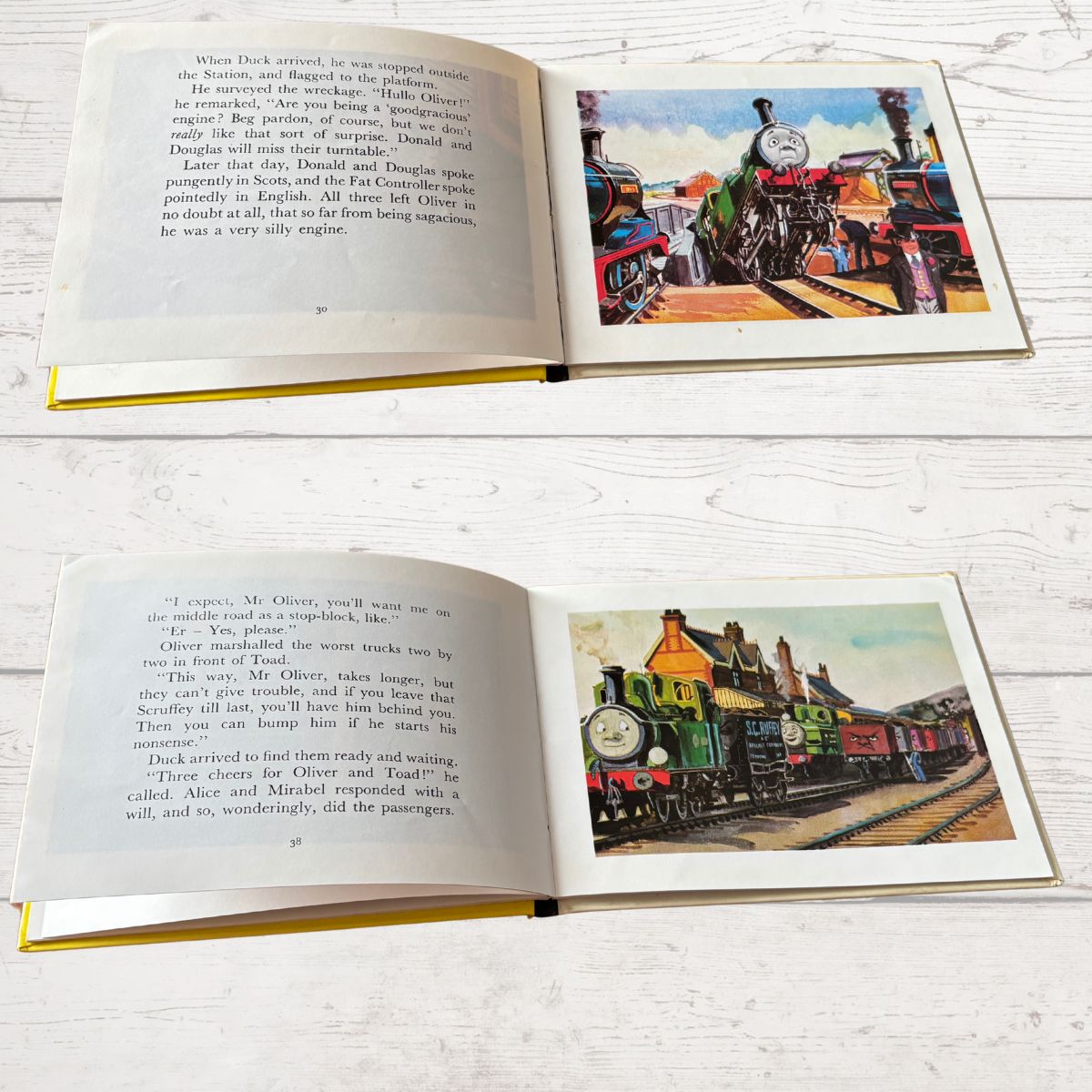 Oliver The Western Engine  – 1980s Vintage Hardback by Rev. W. Awdry (Thomas the Tank Engine Railway Series)