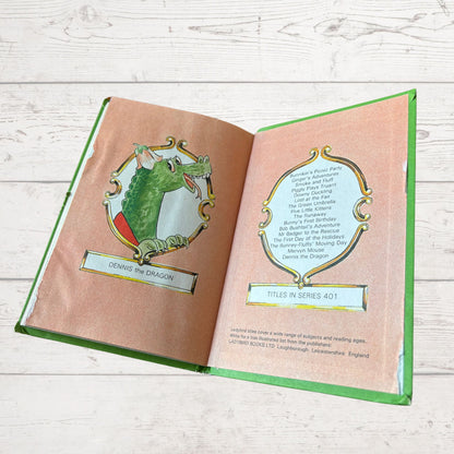 Dennis the Dragon. 1980s Vintage Ladybird Book. Series 401. Great gift idea