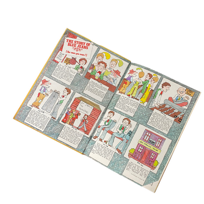 Fiction and Fun in Vintage Blue Jeans  Annual 1979