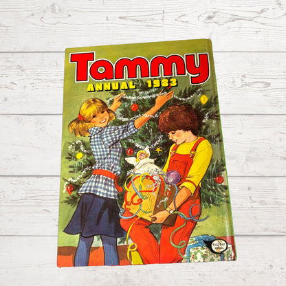 Vintage Tammy Annual 1983  full of fiction, activities, cute animals and fun. Great gift idea
