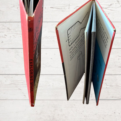 Vintage 1970s Ladybird Achievement’s Book. Exploring Space. Series 601. Great Gift Idea