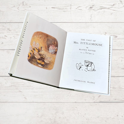 The Tale of Mrs Tittlemouse.Vintage Beatrix Potter Book. 1989 edition. Great Gift Idea