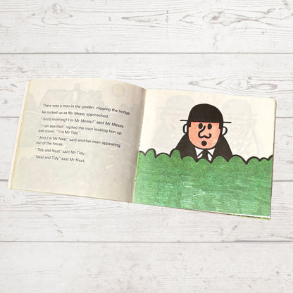 Mr. Messy by Roger Hargreaves. Original 1970s The Mr Men series. 1972 edition. Great gift idea