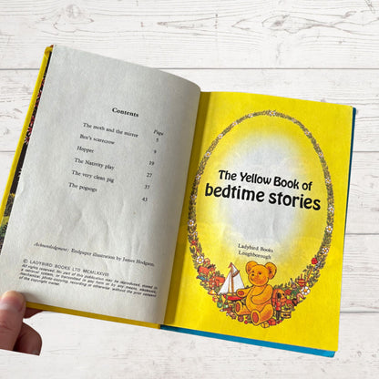 The Yellow Book of Bedtime Stories.70s  Vintage Ladybird Book. Great Gift Idea