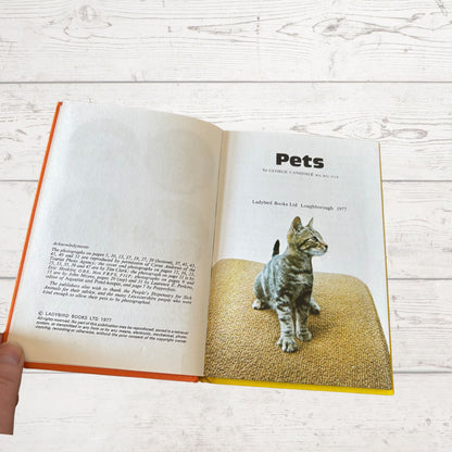Pets. 1970s Ladybird Learnabout Book. Series 633. Great Gift Idea