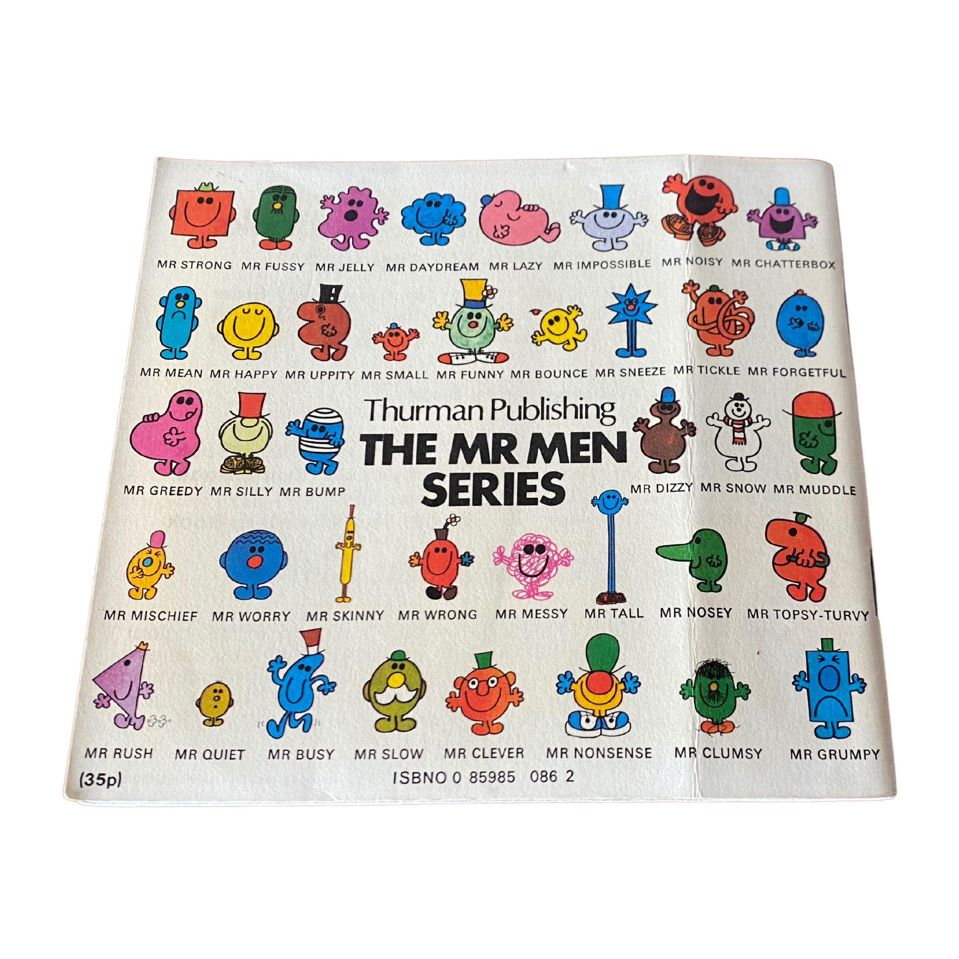 Original Mr. Men Book -  Mr Sneeze    - 1971 Edition - Roger Hargreaves Book cover 