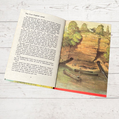 Vintage 1970s Ladybird book. The Story of our Canals. Series 601. Great Gift Idea