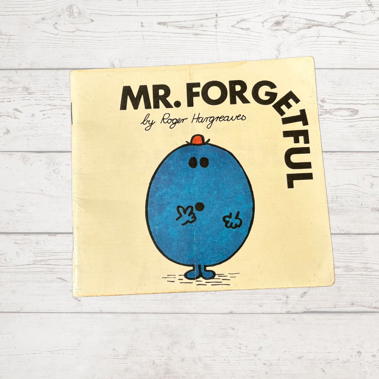 Mr. Forgetful by Roger Hargreaves. Original 1970s The Mr Men series. 1976  edition.Great gift idea