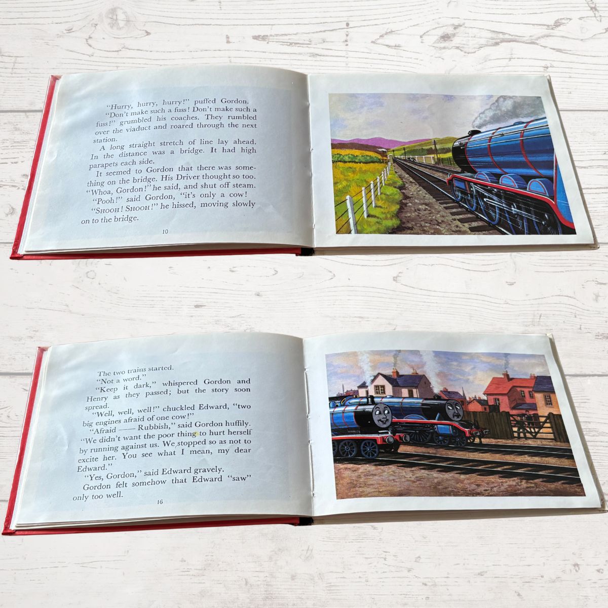 Edward The Blue Engine – 1980s Vintage Hardback by Rev. W. Awdry (Thomas the Tank Engine Railway Series)
