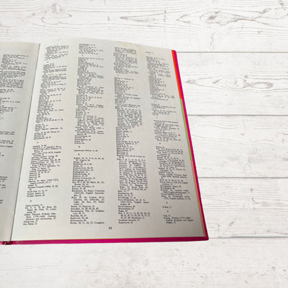 Vintage 1970s Children's Book: Our World  - Beautifully Illustrated Colourful Hardback Encyclopaedia