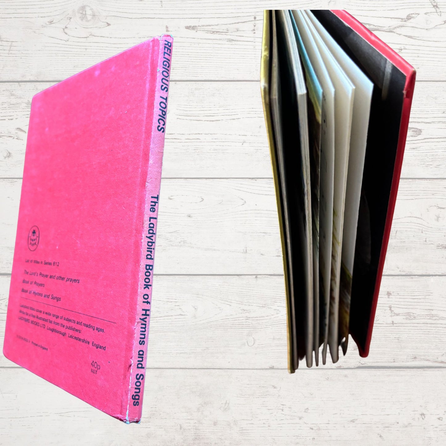 Hymns and Songs. 1970s Vintage Ladybird Book. Series 612