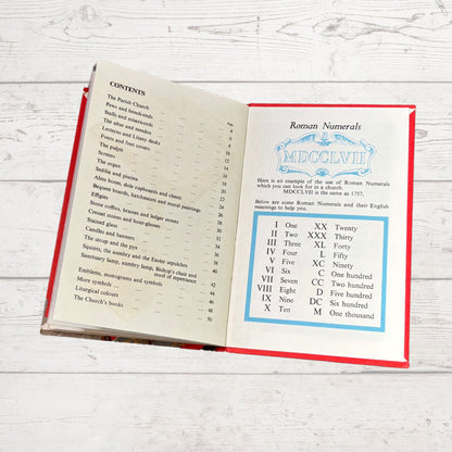 Vintage 1970s ladybird book: What to Look for Inside a Church. Series 649