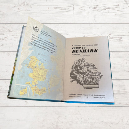 Come to Denmark. Vintage 1970s Ladybird Book. Series 606G. Great Gift Idea