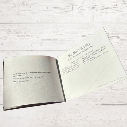 Mr. Nonsense by Roger Hargreaves. Original 1970s The Mr Men series. 1978 edition