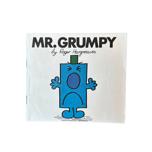 Mr. Grumpy by Roger Hargreaves. Original 1970s The Mr Men series.1978 . Great gift idea