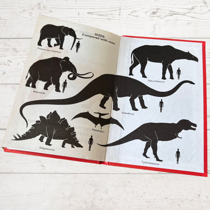 Vintage 1980s children’s book, Dinosaurs. A Ladybird Leader Book. Series 737