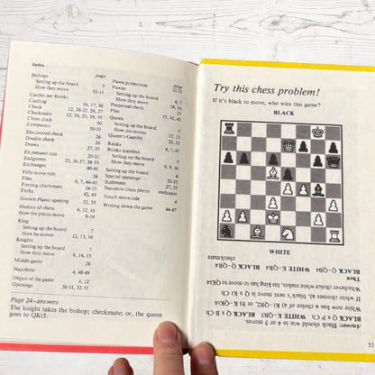 Chess. 1980s Ladybird Learnabout Book. Great Gift Idea