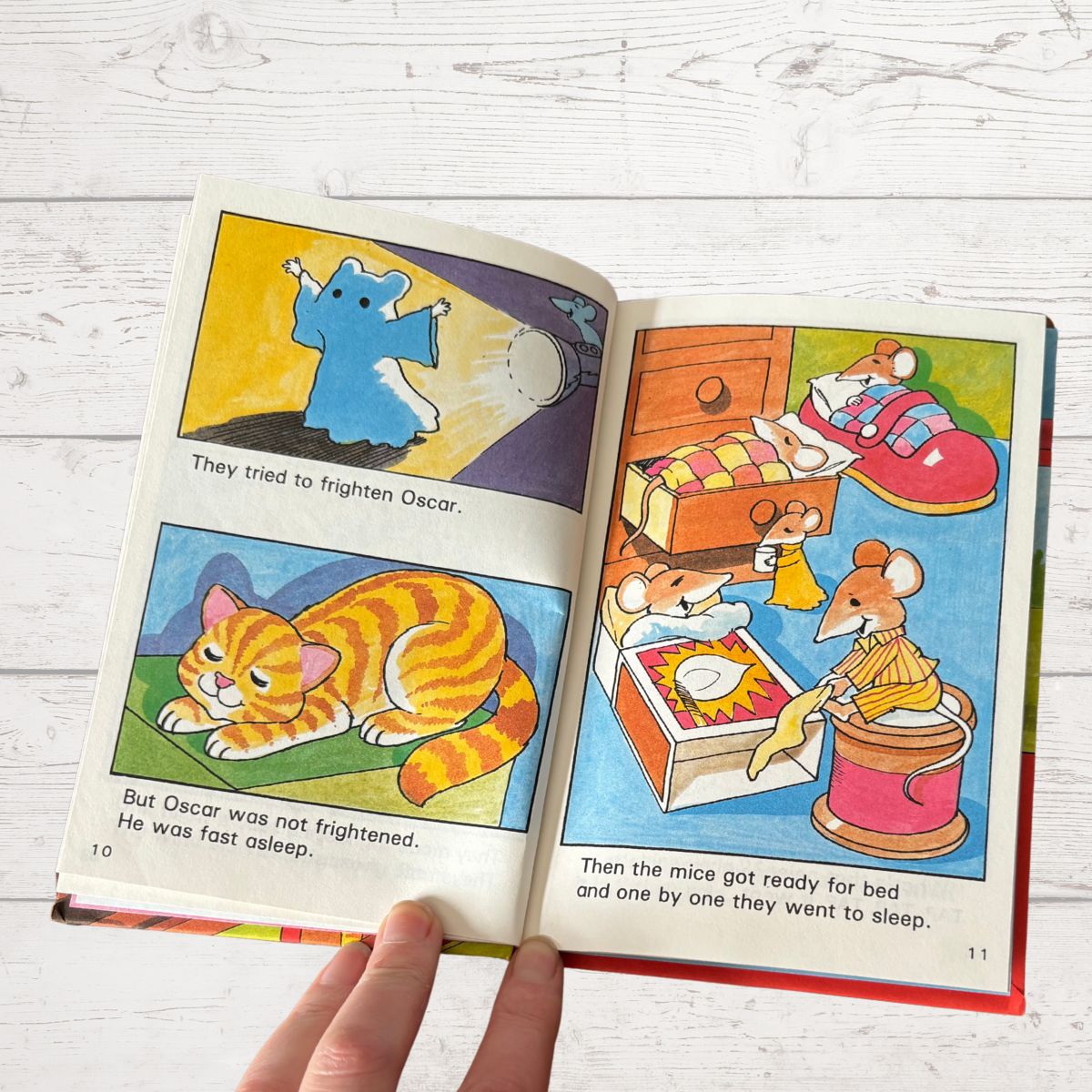 Oscar: The Cat That Beat The Burglars. 1980s Vintage Ladybird Book. Series 815