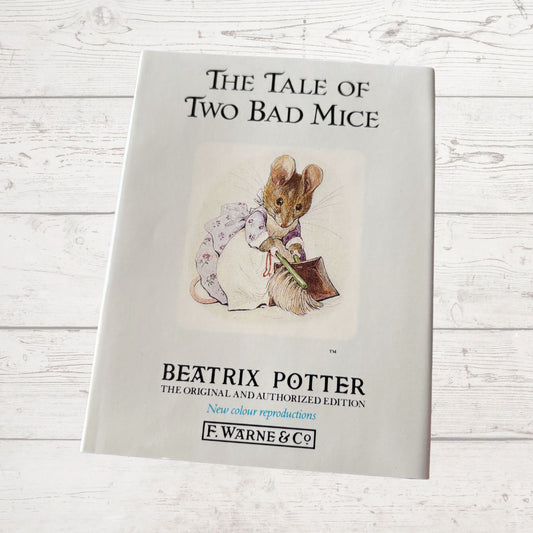 The Tale of Two Bad Mice. Vintage Beatrix Potter Book. 1989 edition. Great Gift Idea