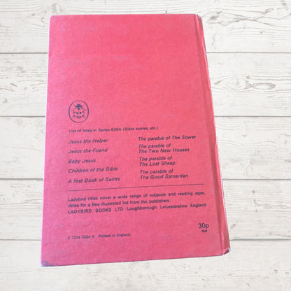 Vintage 1970s ladybird book, The Parable of The Lost Sheep . Series 606A