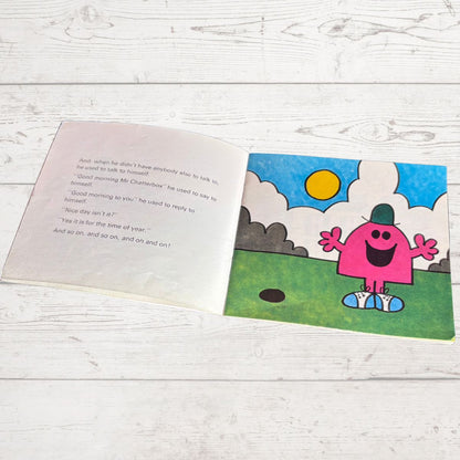 Original 1970s Mr Men Book, Mr Chatterbox  by Roger Hargreaves. 1976 edition