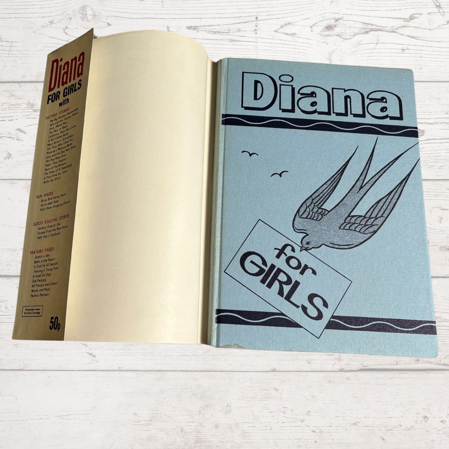 Vintage Diana Annual 1972, full of fiction, fashion, fun and nostalgia. Great gift idea