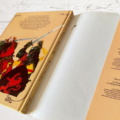 Tales of King Arthur hardback vintage book With dust jacket / spine on a white background
