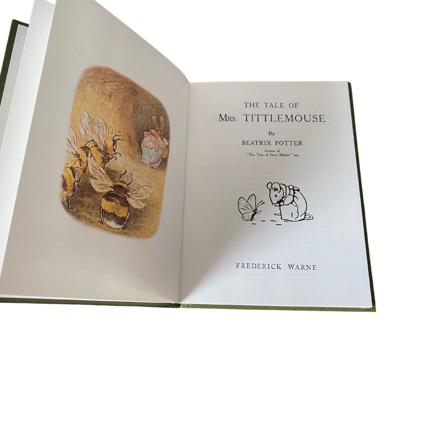 The Tale of Mrs. Tittlemouse. Vintage Beatrix Potter book. 1989 impression.