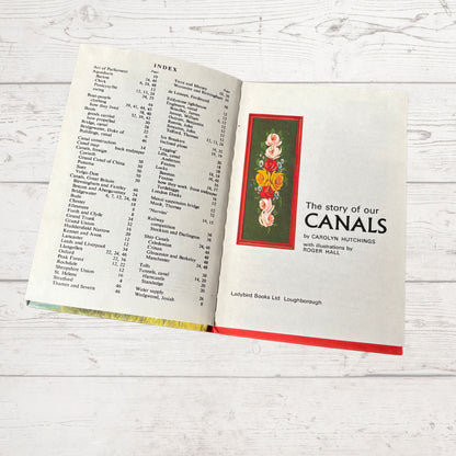 Vintage 1970s Ladybird book. The Story of our Canals. Series 601. Great Gift Idea