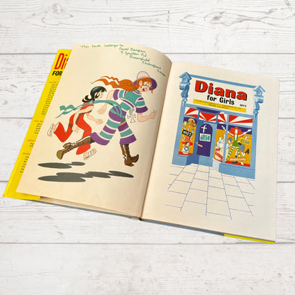 Vintage Diana Annual 1973, full of fiction, fashion, fun and nostalgia. Great gift idea