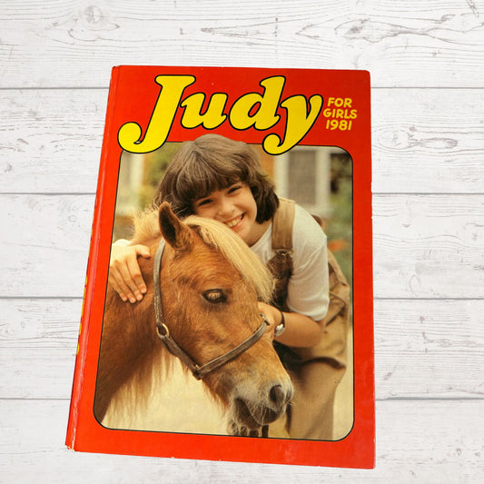 Vintage Judy Annual 1981, full of fiction, fun activities and nostalgia. Great gift idea