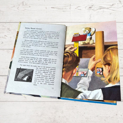 Vintage 1960s ladybird book, Junior Science Book: Lights. Mirrors and Lenses. Series 621