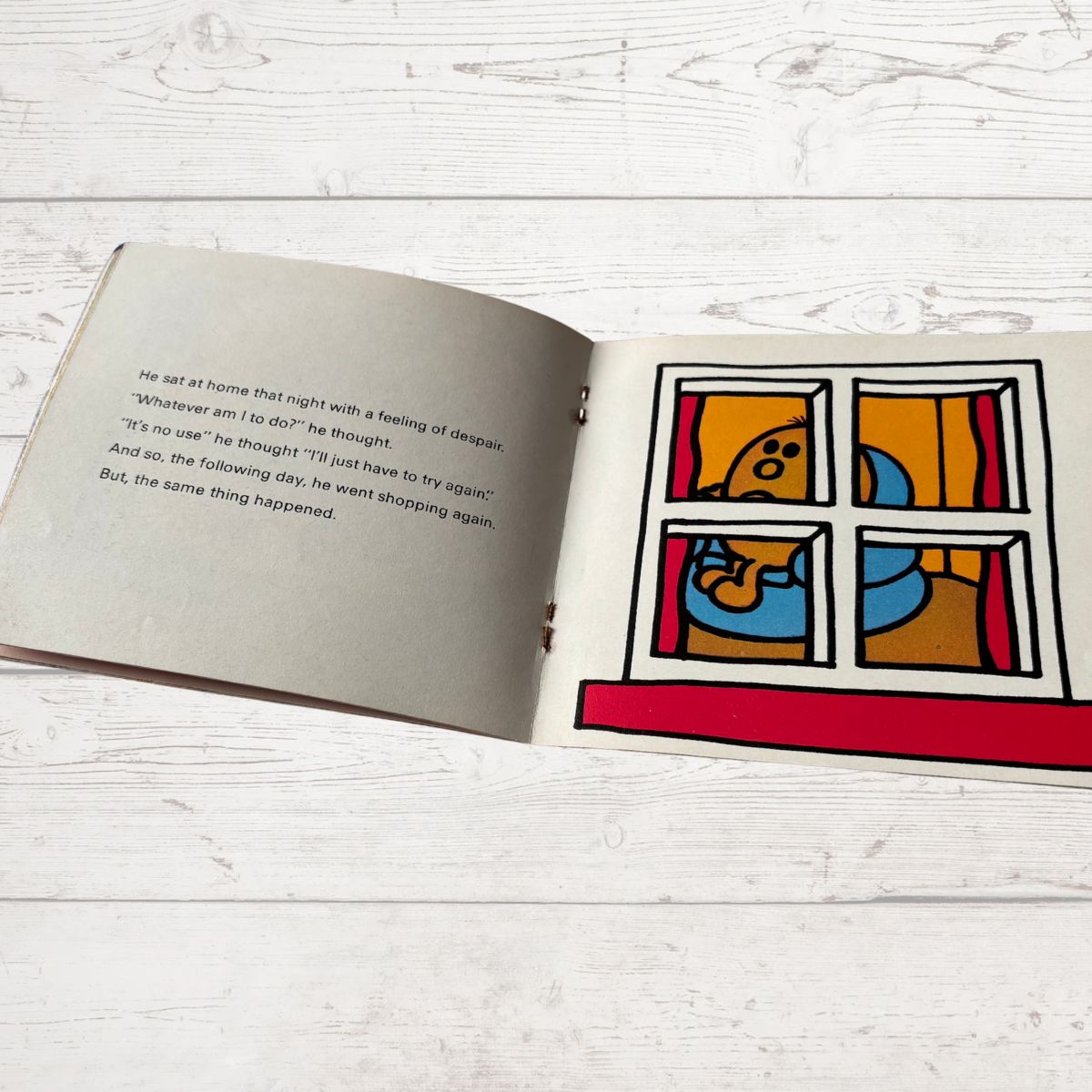 Mr. Quiet by Roger Hargreaves. Original 1970s The Mr Men series. 1978 edition.Great gift idea